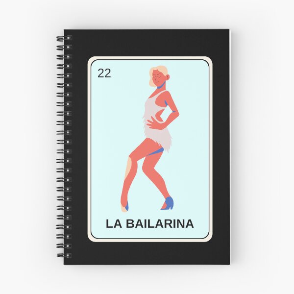 Item preview, MEXICAN LOTTERY LA BAILARINA THE DANCER CARD designed and sold by appareltolove.