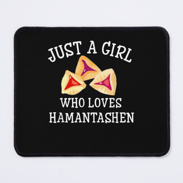 Item preview, Just A Girl Who Loves Hamantashen Happy Purim Costume Party T-Shirt designed and sold by oglesum.