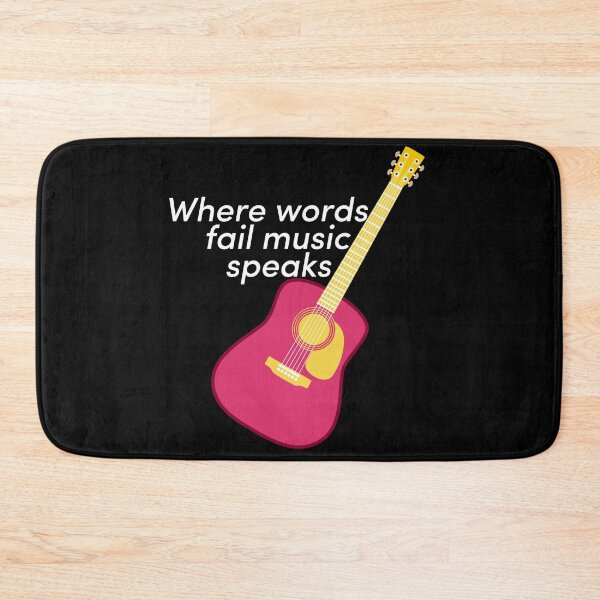 Item preview, Where words fail music speaks pop culture designed and sold by CoolArtByMboya.