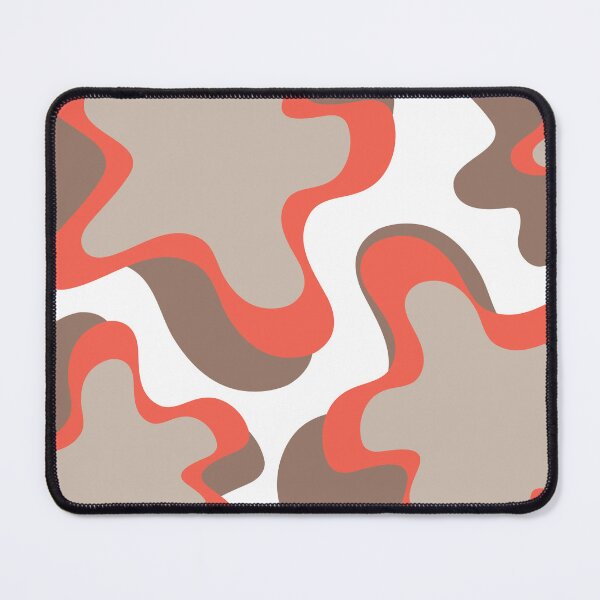 Item preview, Liquid Abstract Pattern Red Brown  designed and sold by BeatrisVeres.