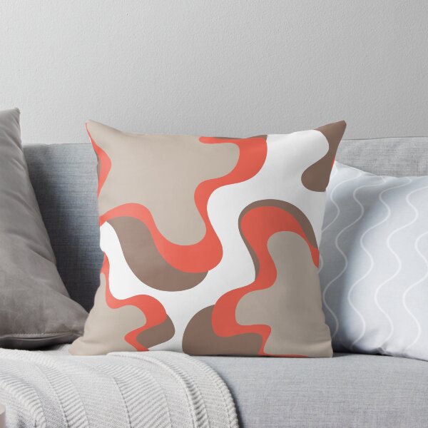 Item preview, Liquid Abstract Pattern Red Brown  designed and sold by BeatrisVeres.