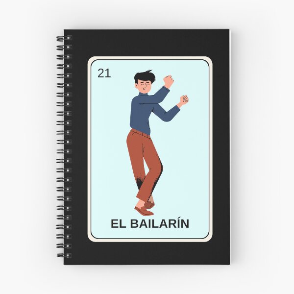 Item preview, MEXICAN LOTTERY EL BAILARIN THE MALE DANCER CARD designed and sold by appareltolove.