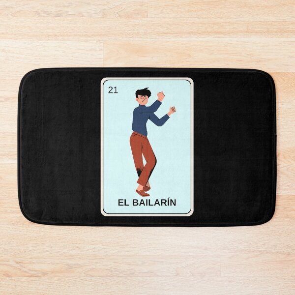 Item preview, MEXICAN LOTTERY EL BAILARIN THE MALE DANCER CARD designed and sold by appareltolove.