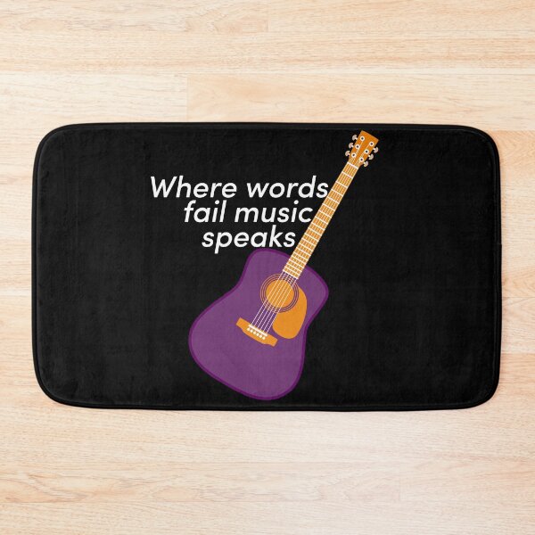 Item preview, Where words fail music speaks pop culture designed and sold by CoolArtByMboya.