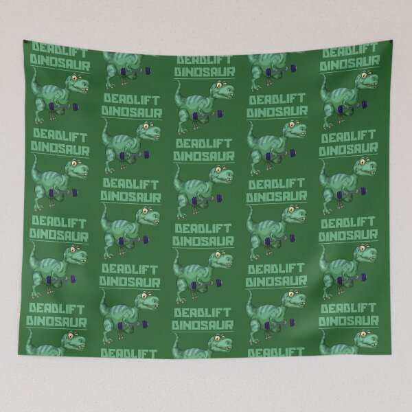 Item preview, Funny Deadlift Dinosaur, cute Dinosaur   designed and sold by PokemartTMs.