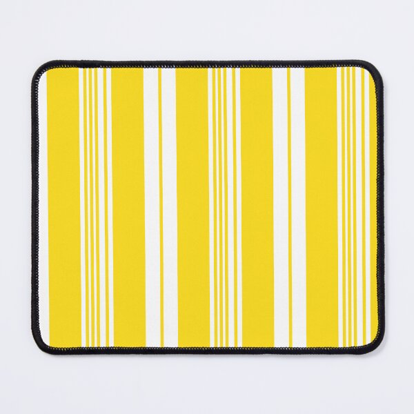 Item preview, Preppy Yellow and White Deckchair Stripe designed and sold by HotHibiscus.