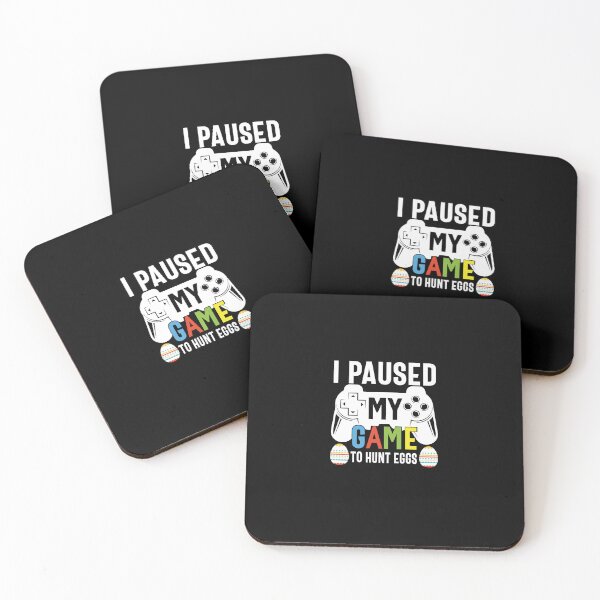 Item preview, Funny Easter Quote I Paused My Game To Egg Hunt Cool Gamer designed and sold by Theparticular.