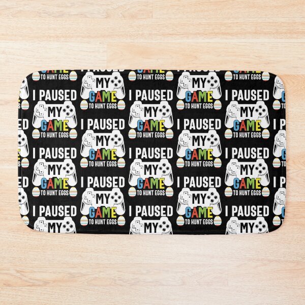Item preview, Funny Easter Quote I Paused My Game To Egg Hunt Cool Gamer designed and sold by Theparticular.