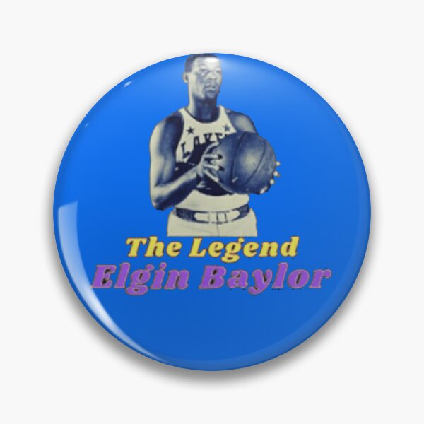 Elgin Baylor Los Angeles Jersey Qiangy - Elgin Baylor - Pin