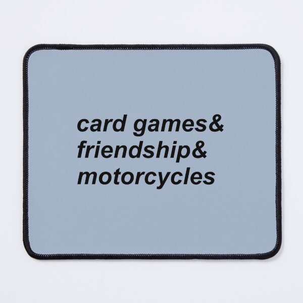 Item preview, Card Games _amp_ Friendship _amp_ Motorcycles designed and sold by schaeferoa.