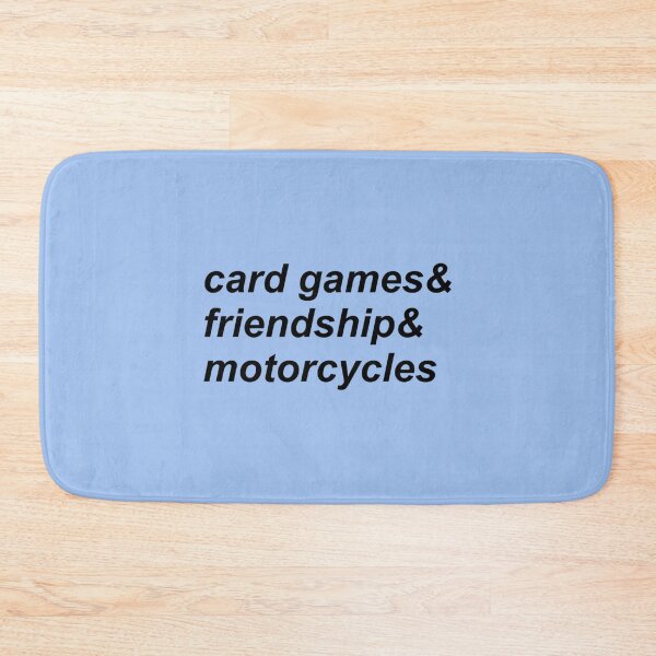 Item preview, Card Games _amp_ Friendship _amp_ Motorcycles   designed and sold by schaeferoa.