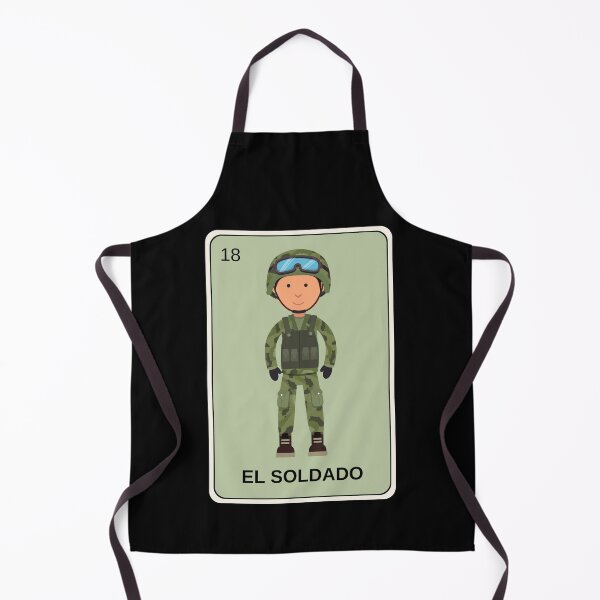 Item preview, LOTERÍA MEXICANA EL SOLDADO CARNET EL EJÉRCITO DEL SOLDADO designed and sold by appareltolove.