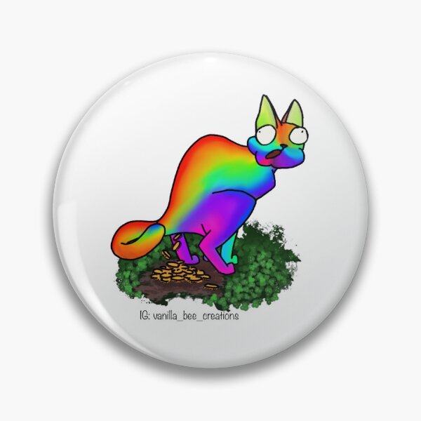 Artikelvorschau, Regenbogenkatze entworfen und verkauft von GreenVanillaBee.