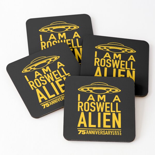 Item preview, Roswell 75th Anniversary I am an Alien Yellow designed and sold by DeadlyThreads.