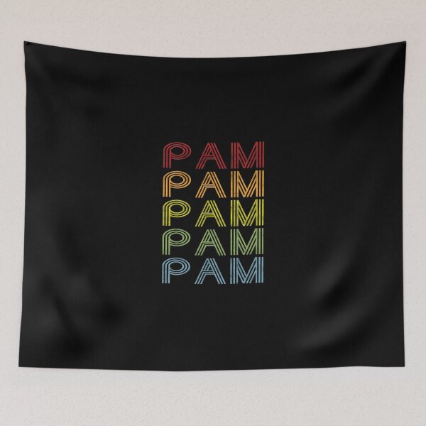Item preview, Pam Name Camiseta - Pam Vintage Retro Pam Name Gift Item Tee designed and sold by chezeva.