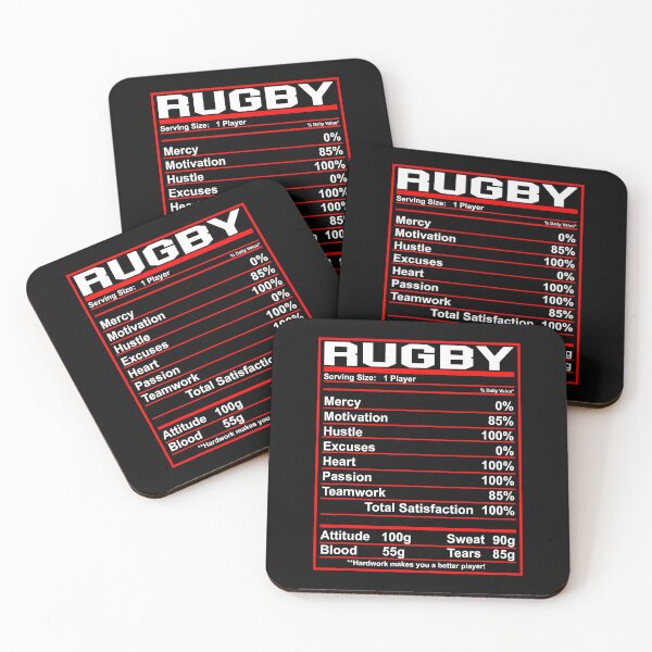 Item preview, Rugby Nutrition Facts Rugby Player designed and sold by judysophia.