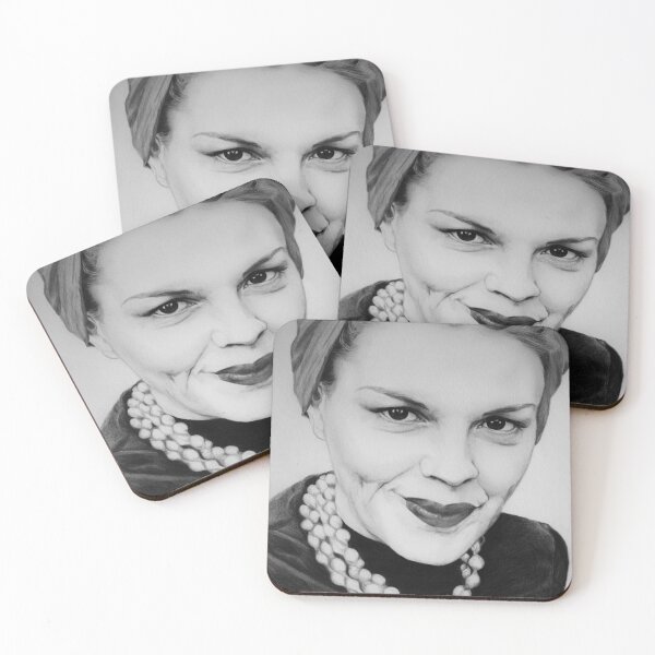 Item preview, Copy of Miss Garland (black and white) designed and sold by judygarlandart.