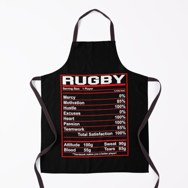 Item preview, Rugby Nutrition Facts Rugby Player designed and sold by judysophia.