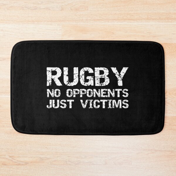 Item preview, Rugby No Opponents Just Victims designed and sold by judysophia.