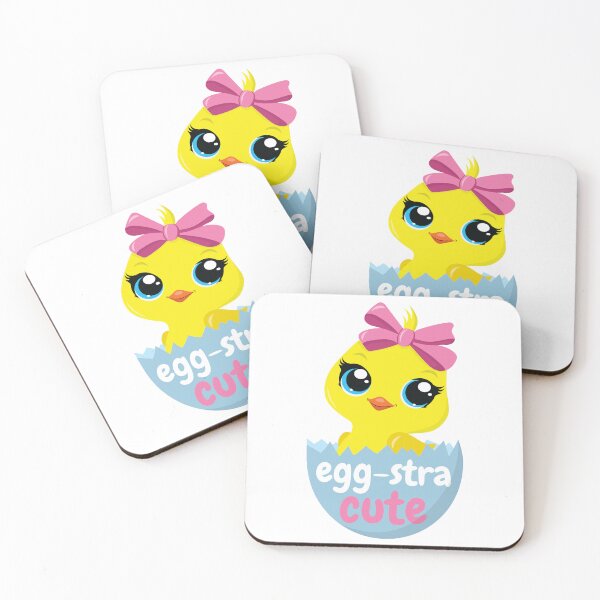 Item preview, EGGstra Cute Little Easter Chick Girl In Egg designed and sold by dass-art.