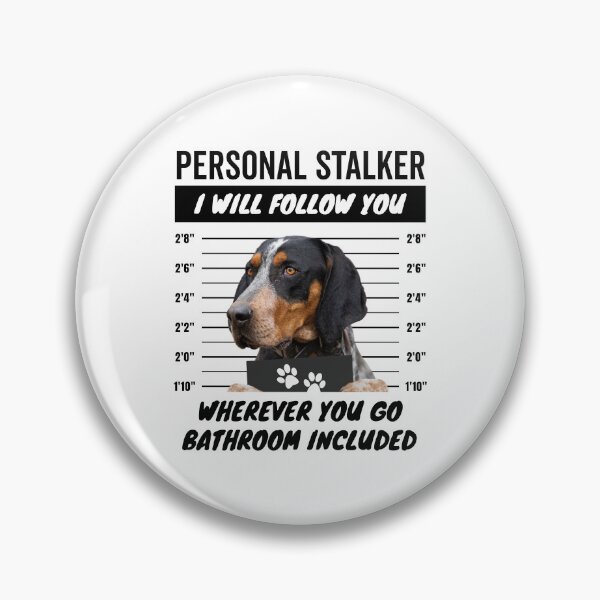 Item preview, Personal Stalker Dog – Bluetick Coonhound designed and sold by More Cute Dogs.