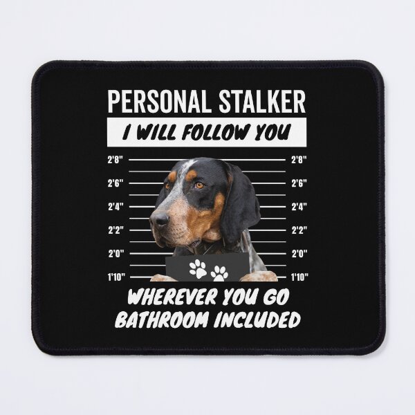Item preview, Personal Stalker Dog – Bluetick Coonhound designed and sold by More Cute Dogs.