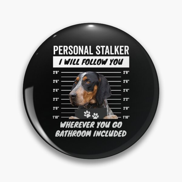 Item preview, Personal Stalker Dog – Bluetick Coonhound designed and sold by More Cute Dogs.