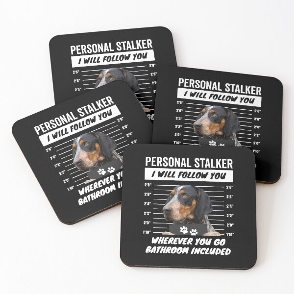 Item preview, Personal Stalker Dog – Bluetick Coonhound designed and sold by More Cute Dogs.