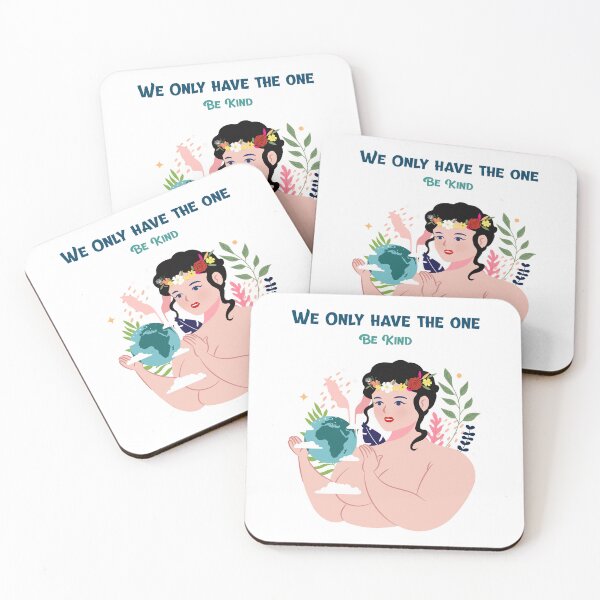 Item preview, We Only have the One World Be Kind - Remember the beauty within us all!  designed and sold by CelioByDesign.