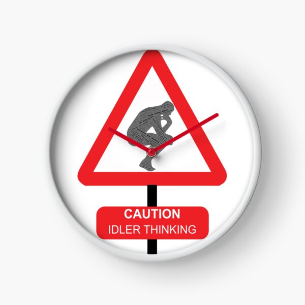 Dangerous Thoughts Clock