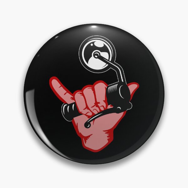 Artikelvorschau, Vollgas Twist Motorrad Shaka Symbol entworfen und verkauft von GO SHIRT-TEE.