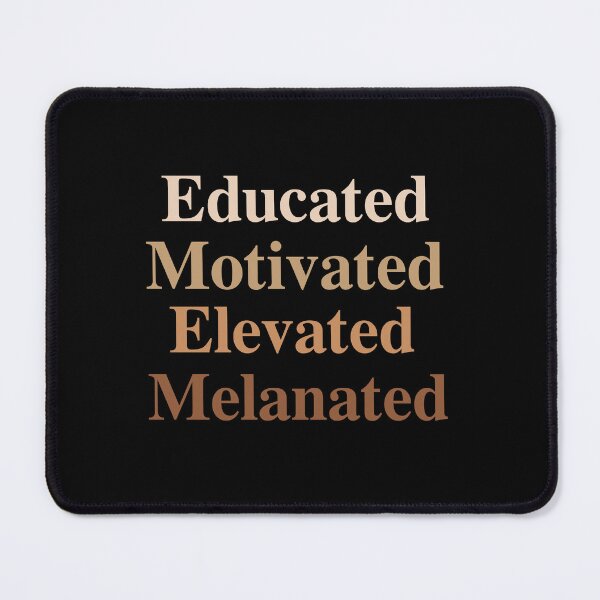 Item preview, Educated Motivated Black Queen Melanin African American designed and sold by Graceland Memphis.