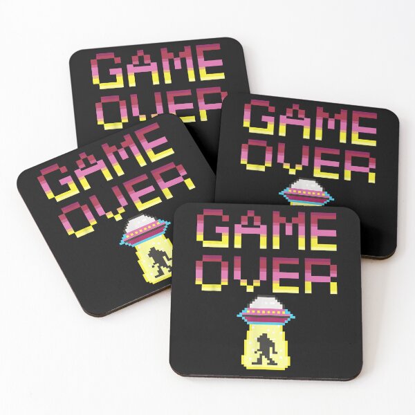 Item preview, game over, bigfoot, alien abduction designed and sold by wagesuqb.