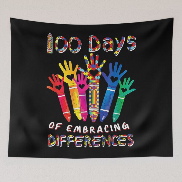Item preview, Autism Awareness 100 Days Of Embracing Differences designed and sold by christinecather.