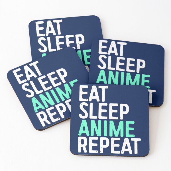 Item preview, Eat Sleep Anime Repeat Tri-blend  designed and sold by schaeferoa.