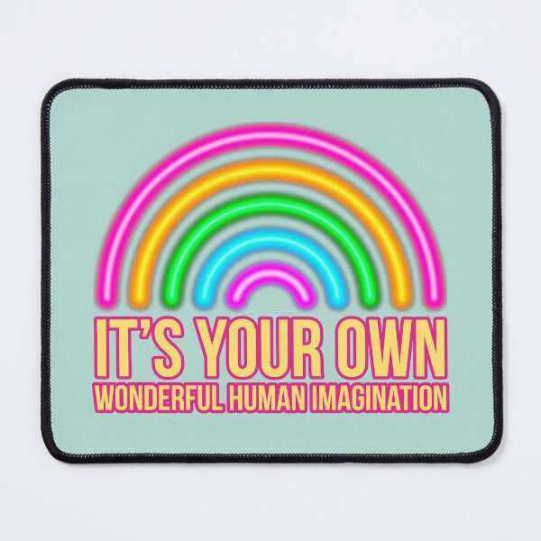 Item preview, It's your own wonderful human imagination - Neville Goddard quote designed and sold by Theleochick.