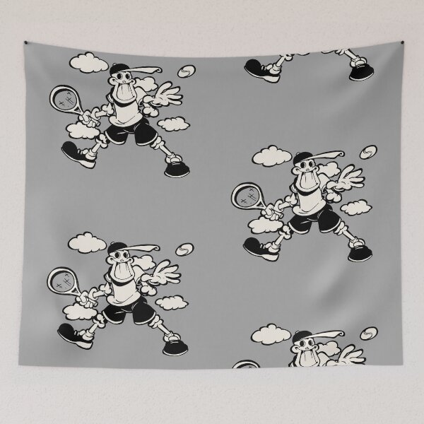 Item preview, SportySkull - Tennis 4 designed and sold by TomiAx.