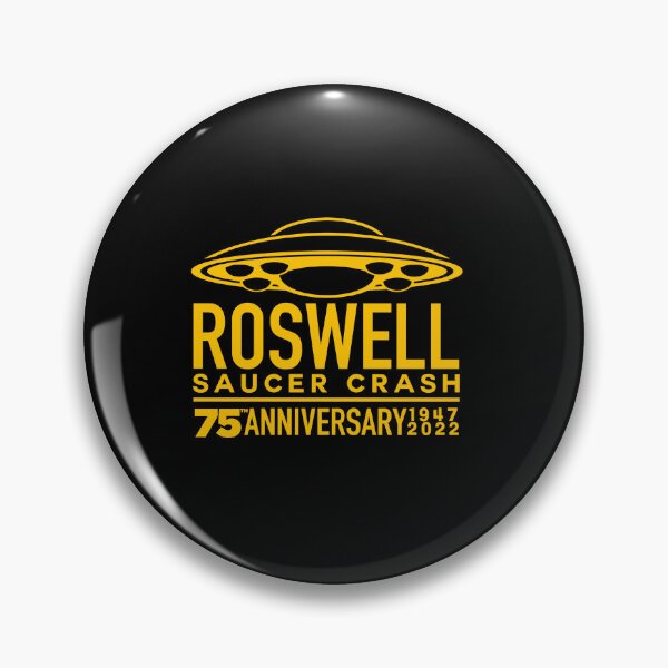 Item preview, Roswell 75th Anniversary Saucer Crash Yellow designed and sold by DeadlyThreads.