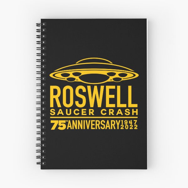 Artikelvorschau, Roswell 75. Jahrestag Untertasse Crash Gelb entworfen und verkauft von DeadlyThreads.