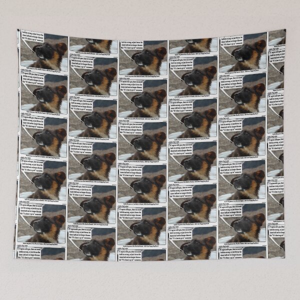 Item preview, Denial Dog designed and sold by GolemAura.