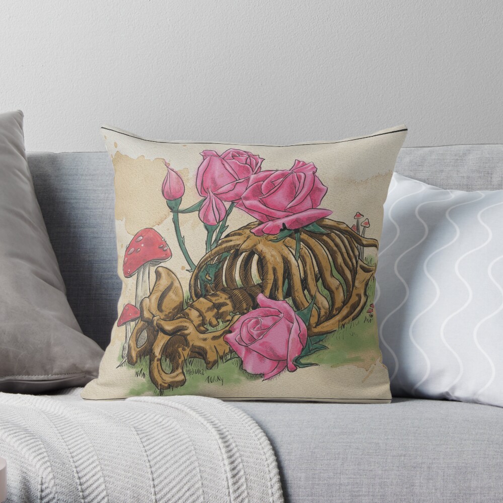 Item preview, Throw Pillow designed and sold by GambitsInk.