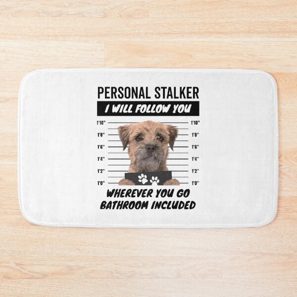 Item preview, Personal Stalker Dog – Wheaten Border Terrier designed and sold by More Cute Dogs.