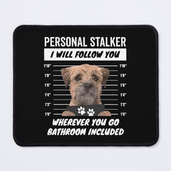 Item preview, Personal Stalker Dog – Wheaten Border Terrier designed and sold by More Cute Dogs.