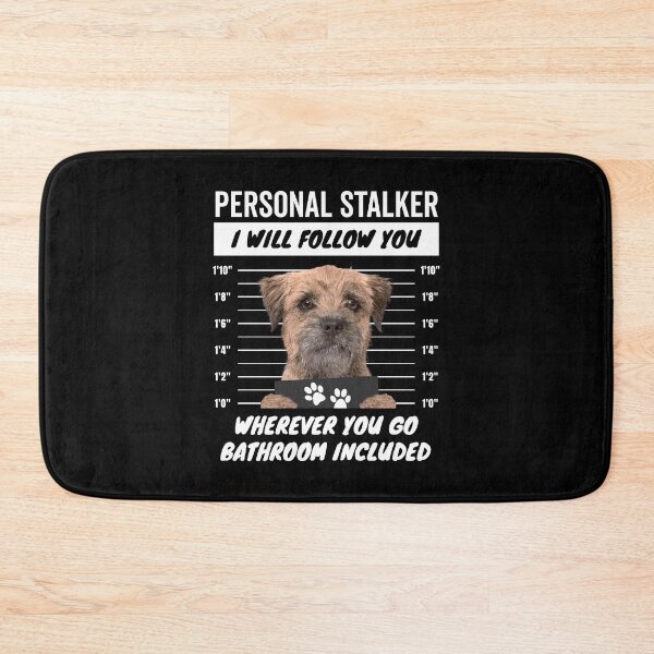 Item preview, Personal Stalker Dog – Wheaten Border Terrier designed and sold by More Cute Dogs.