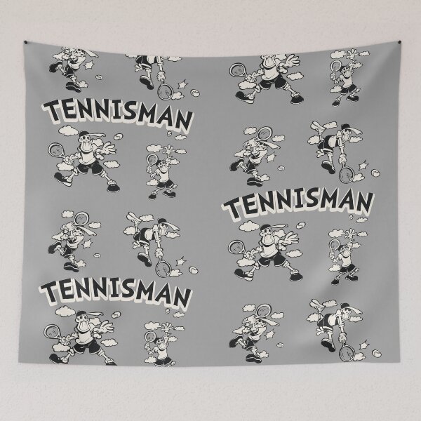 Aperçu de l'œuvre SportySkull - Tennis créée et vendue par TomiAx.