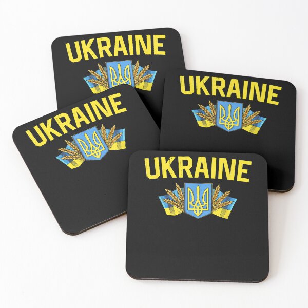 Item preview, Ukraine Ukrainian Flag Ukraine Flag Vintage Wheat T-Shirt designed and sold by oglesum.