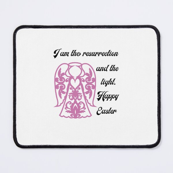 Item preview, I Am The Resurrection, Religious Easter Angel designed and sold by SportyDogShop.