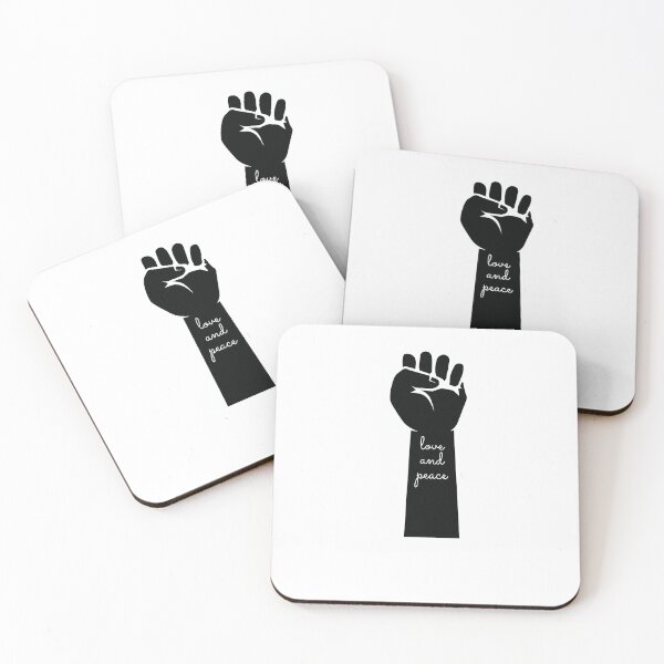 Item preview, Love and Peace fist. designed and sold by keenikai.
