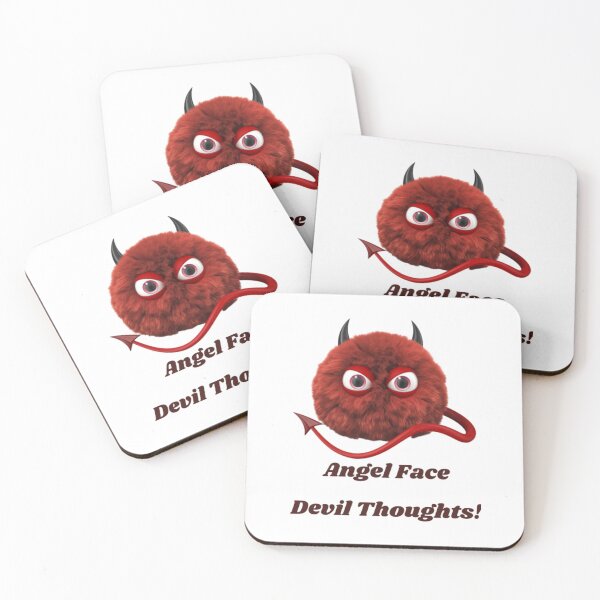 Item preview, Angel face Devil Thoughts designed and sold by mantiss.