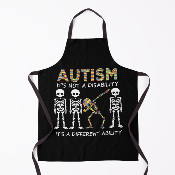 Item preview, Autism It's a different ability Funny Dabbing skeleton designed and sold by christinecather.